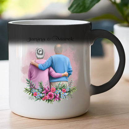 Kubek personalizowany dla babci i dziadka #605