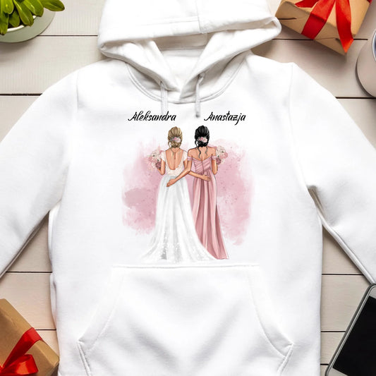 Bluza personalizowana dla przyjaciółek - ślub #141