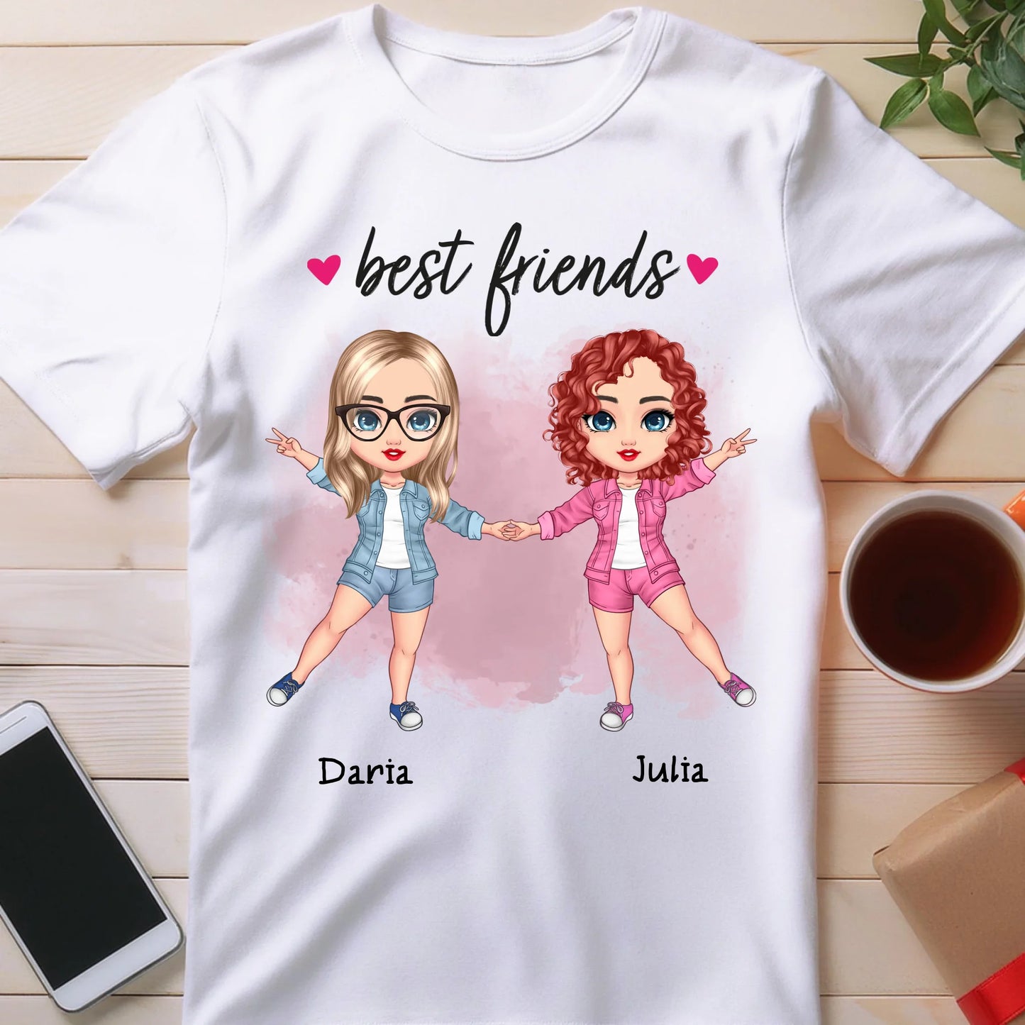 Koszulka personalizowana dla przyjaciółek #137