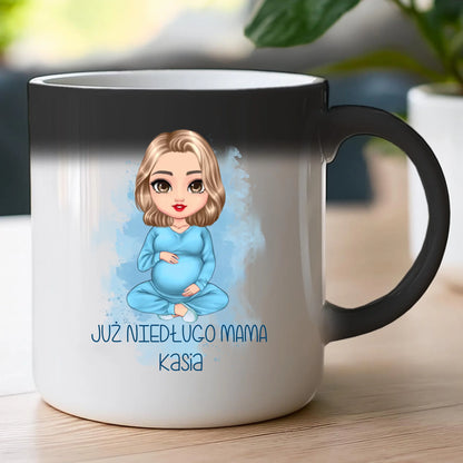 Kubek personalizowany dla kobiety - przyszła mama #520