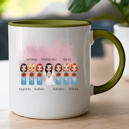Kubek personalizowany dla przyjaciółek - ślub #138