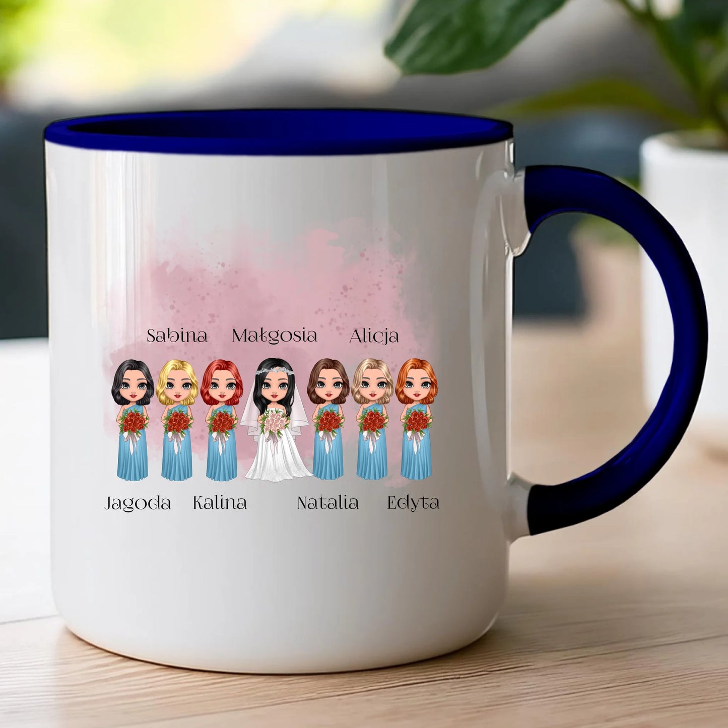 Kubek personalizowany dla przyjaciółek - ślub #138