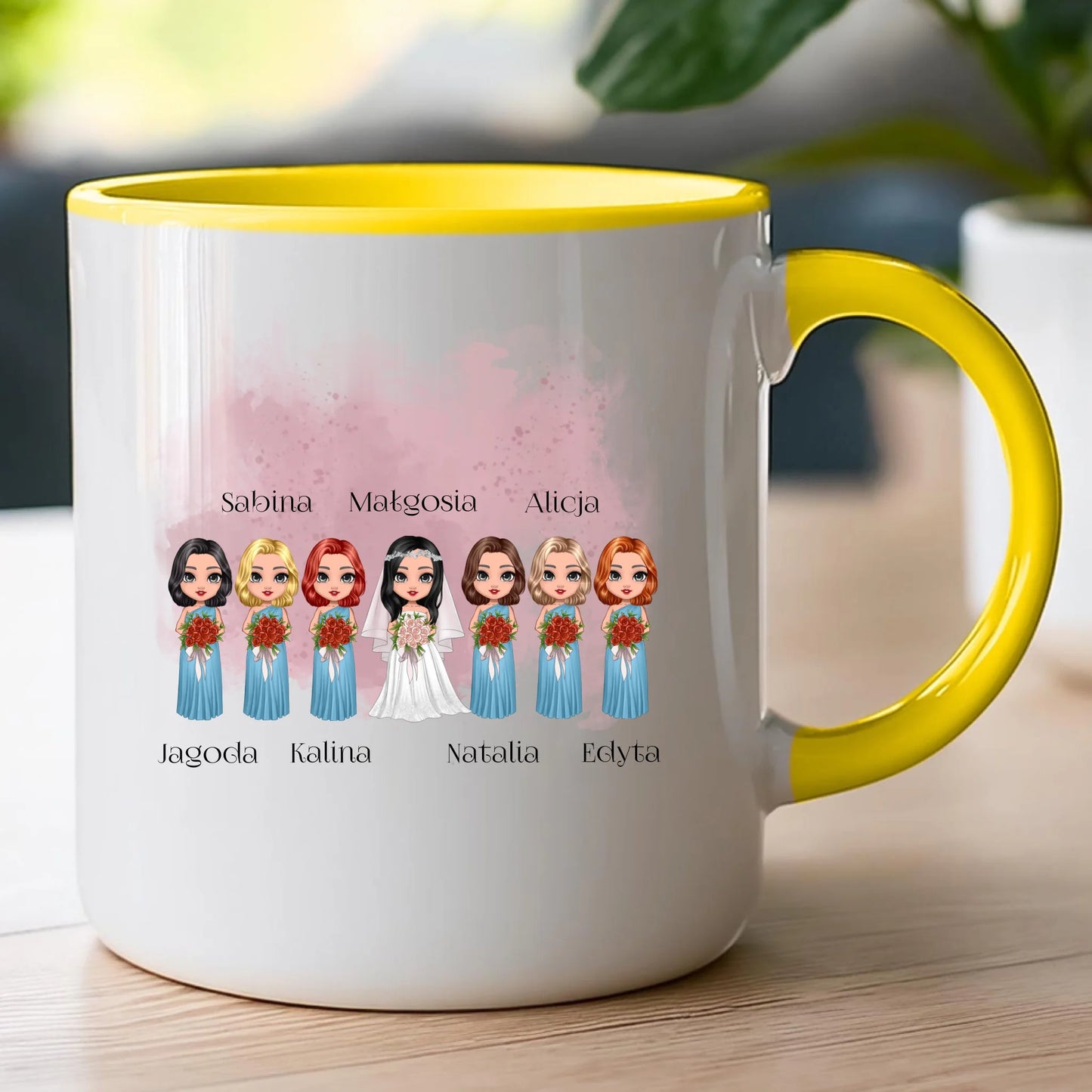 Kubek personalizowany dla przyjaciółek - ślub #138