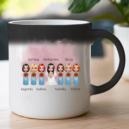 Kubek personalizowany dla przyjaciółek - ślub #138