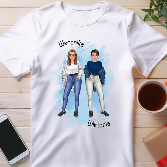 Koszulka personalizowana dla przyjaciółek #140