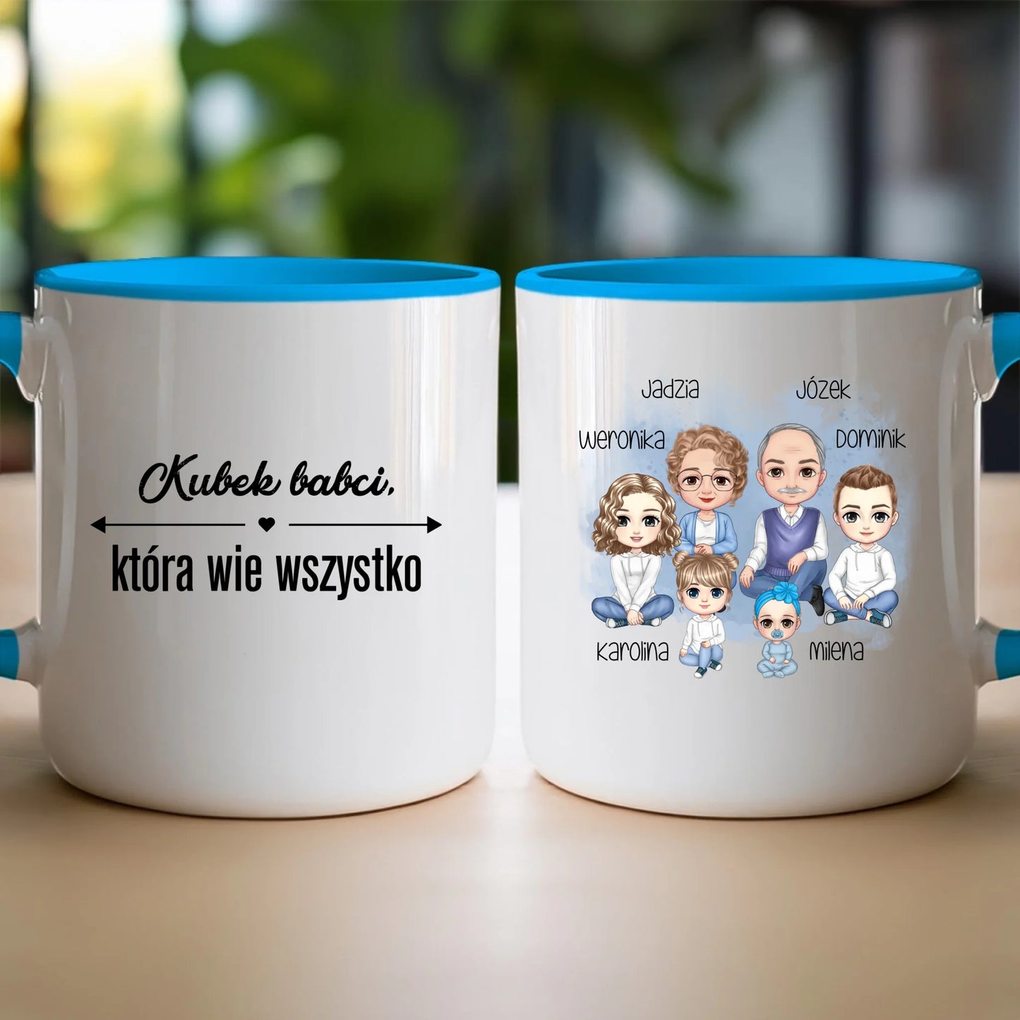 Kubek personalizowany dla babci i dziadka #604