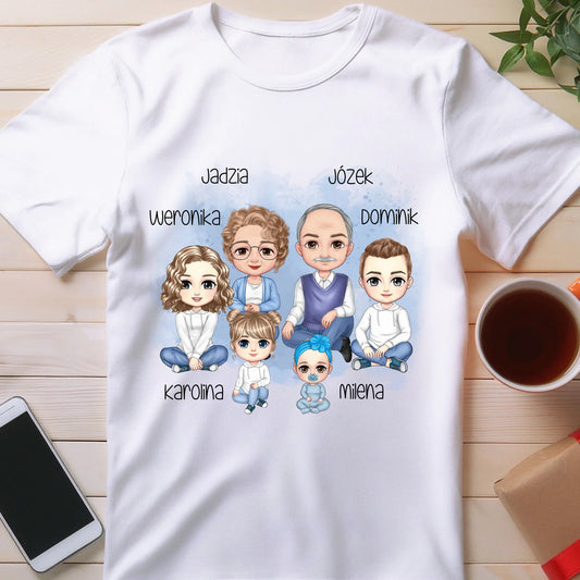 Koszulka personalizowana dla babci i dziadka #604
