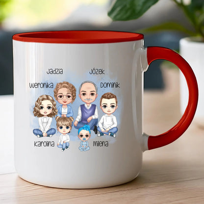Kubek personalizowany dla babci i dziadka #604