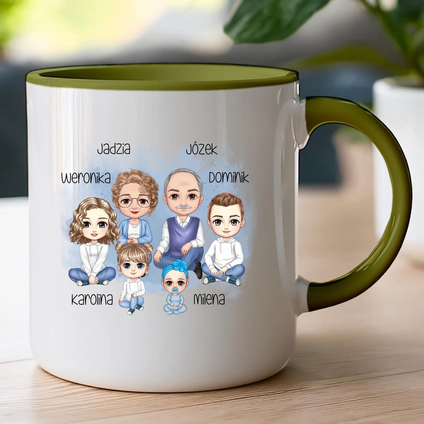 Kubek personalizowany dla babci i dziadka #604