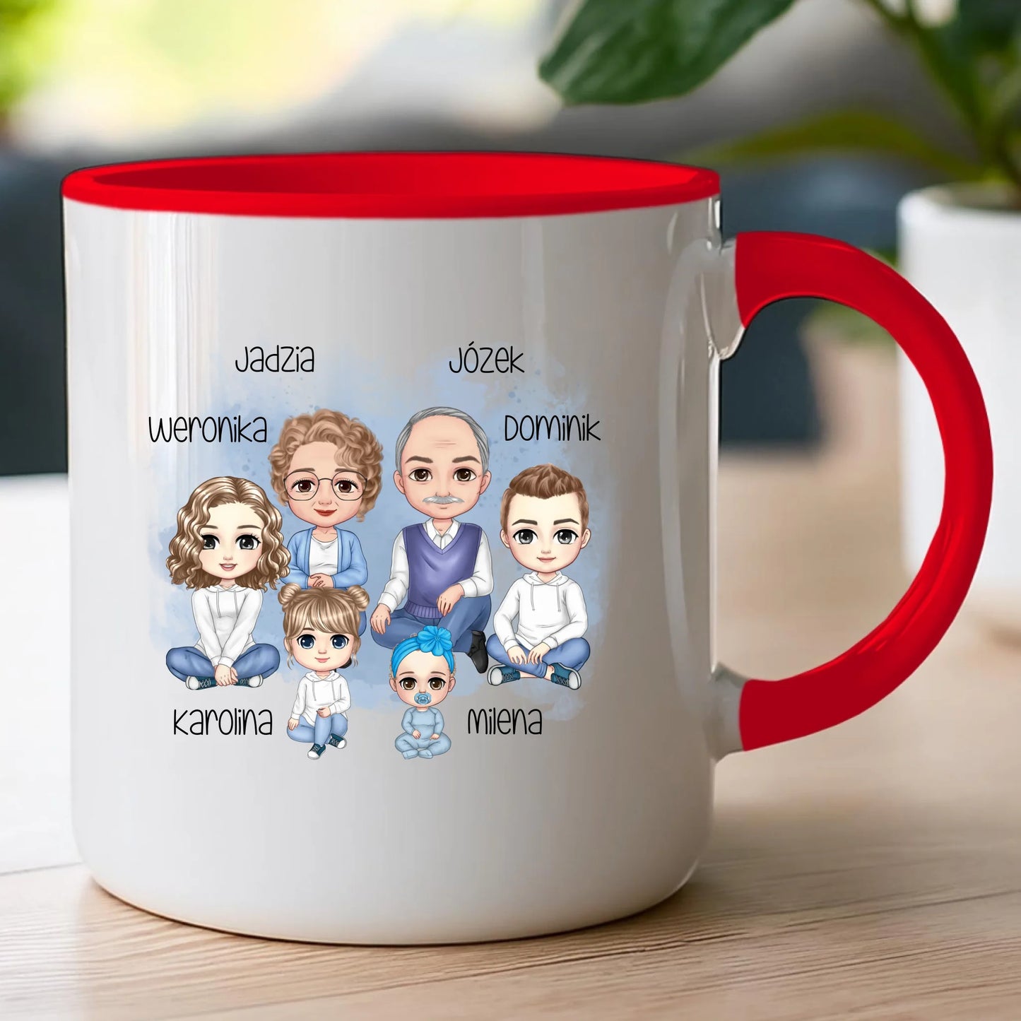 Kubek personalizowany dla babci i dziadka #604