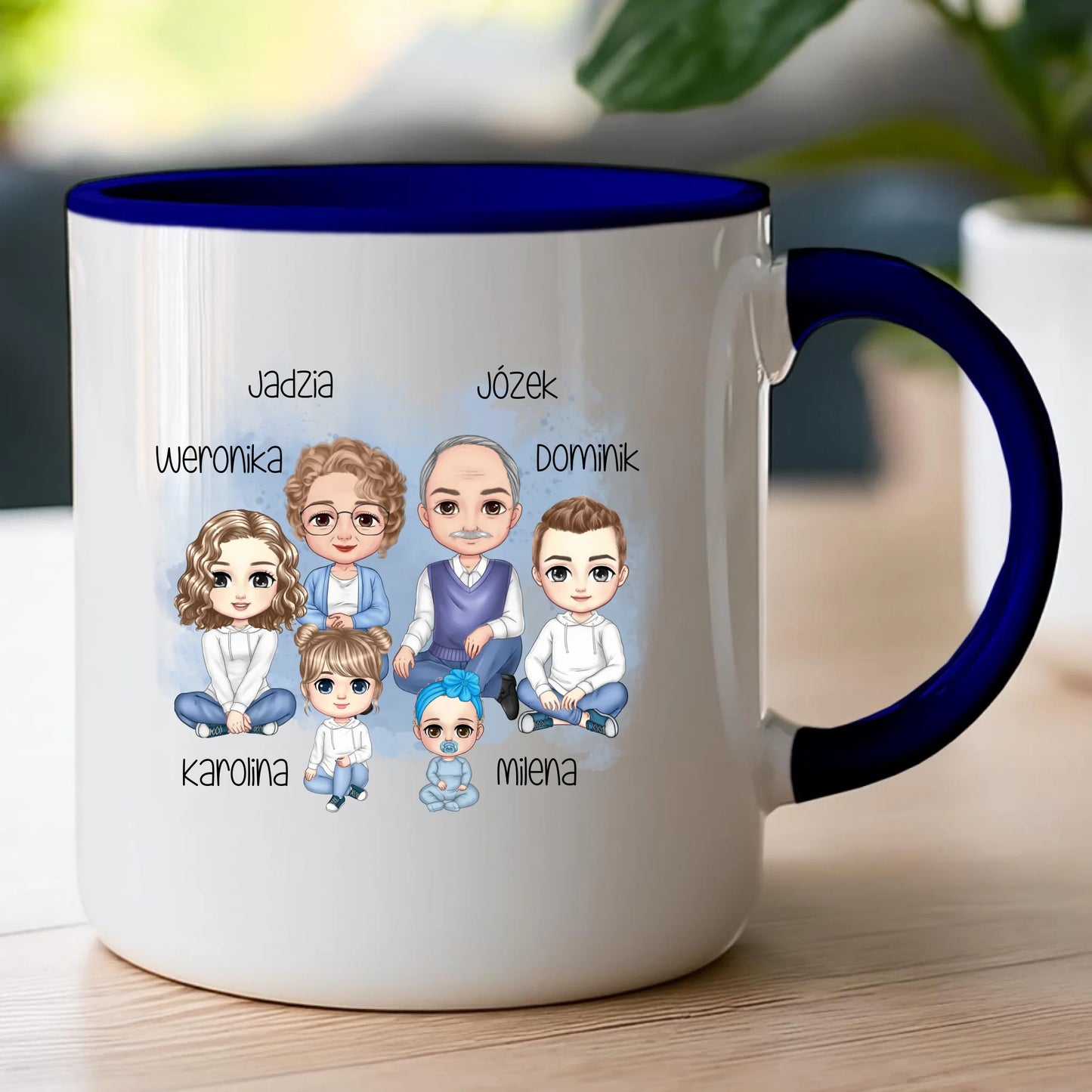 Kubek personalizowany dla babci i dziadka #604