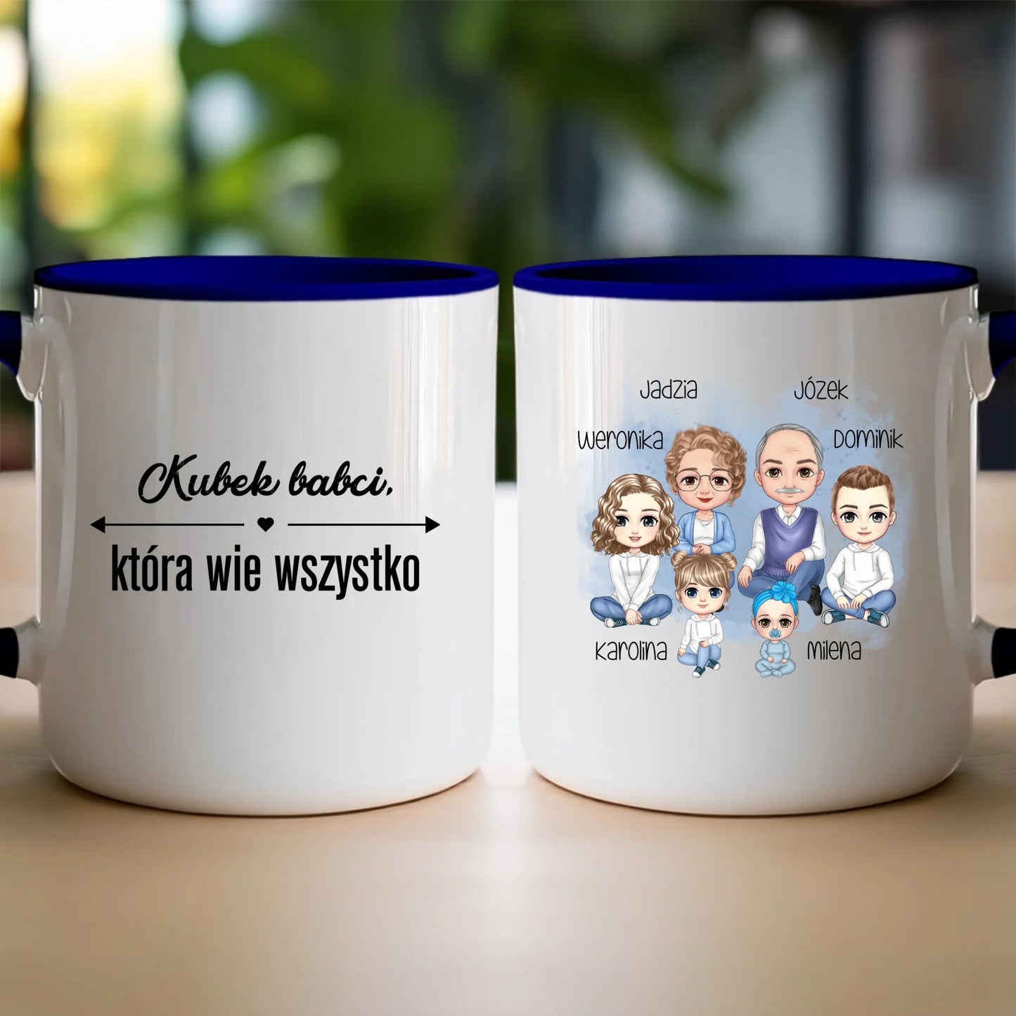 Kubek personalizowany dla babci i dziadka #604