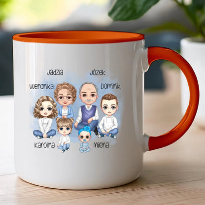 Kubek personalizowany dla babci i dziadka #604