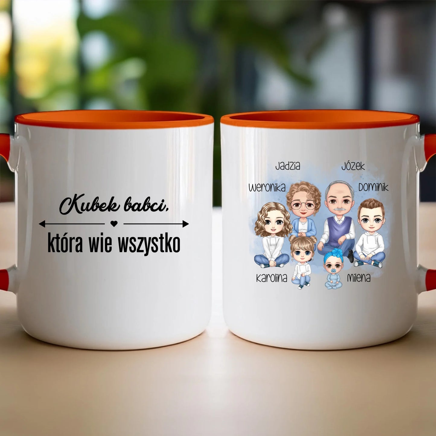 Kubek personalizowany dla babci i dziadka #604