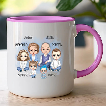 Kubek personalizowany dla babci i dziadka #604