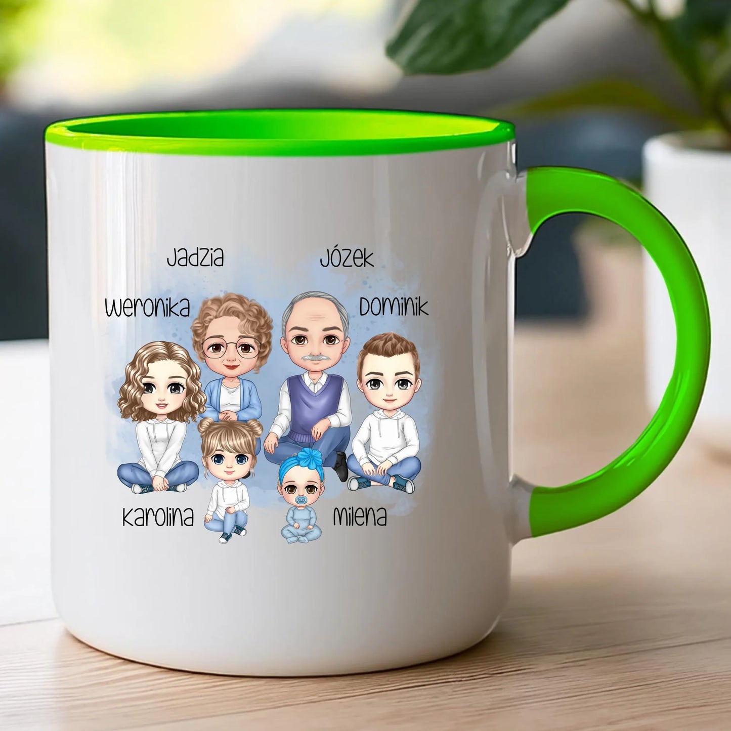 Kubek personalizowany dla babci i dziadka #604