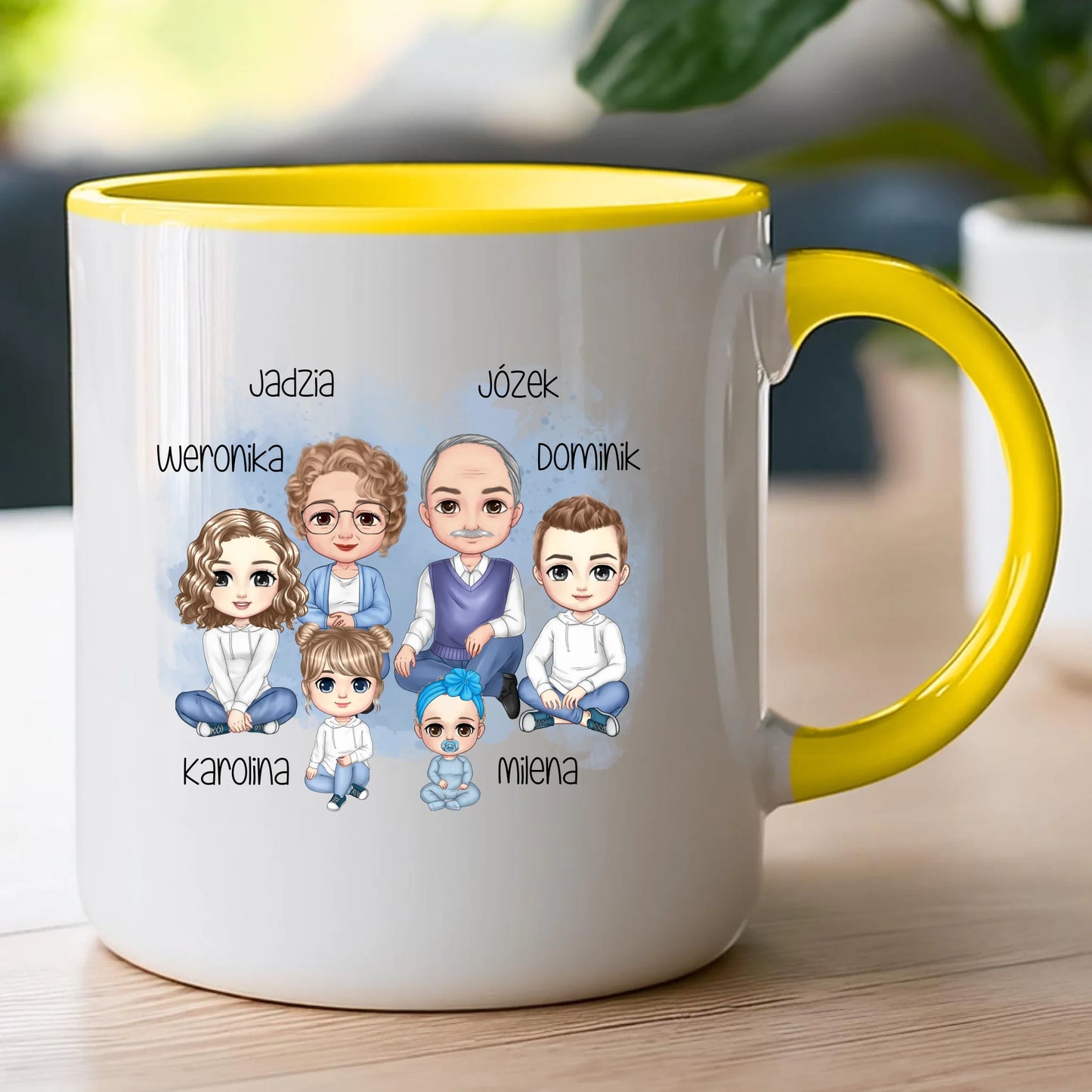 Kubek personalizowany dla babci i dziadka #604