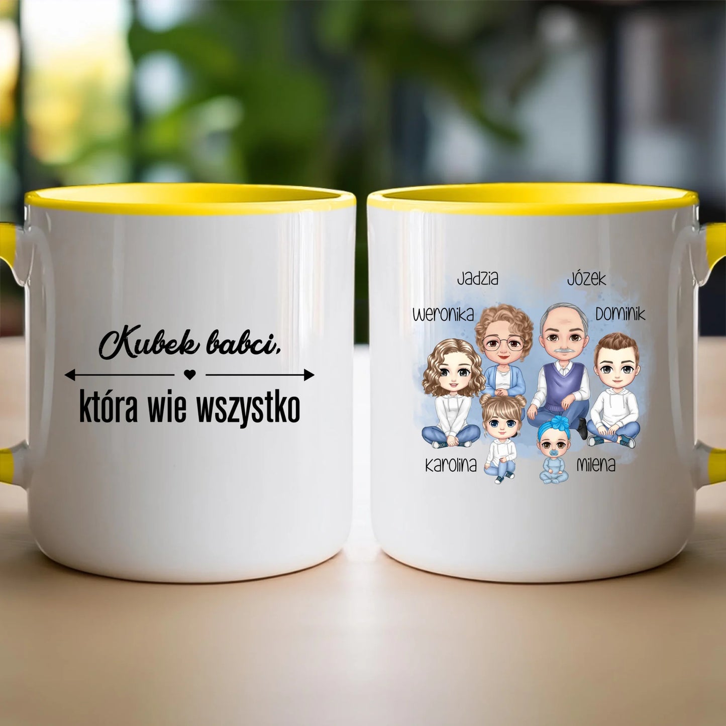 Kubek personalizowany dla babci i dziadka #604