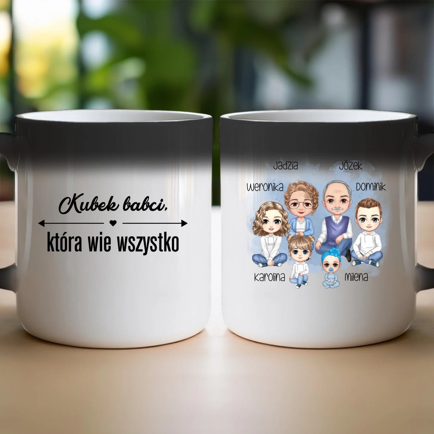 Kubek personalizowany dla babci i dziadka #604