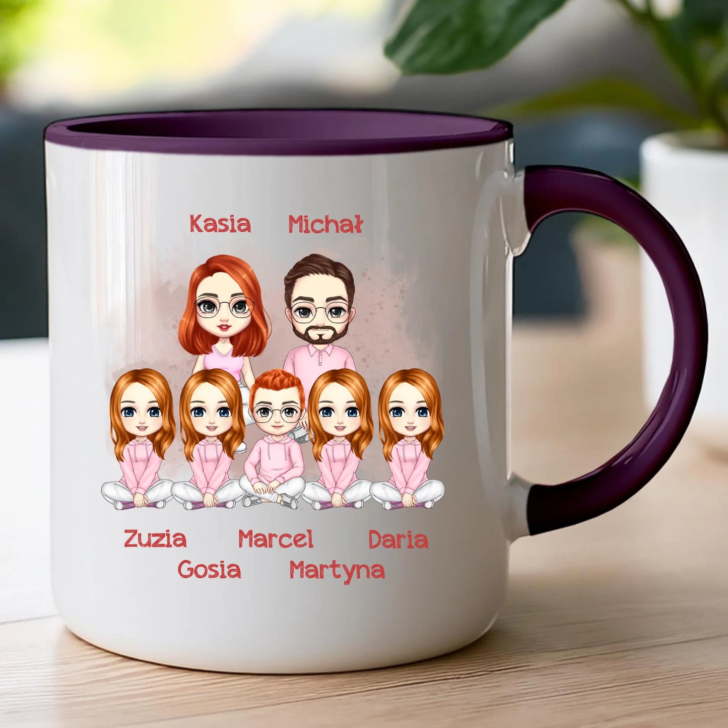 Kubek personalizowany dla rodziny #817