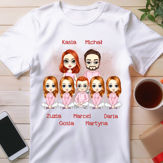 Koszulka personalizowana dla rodziny #817