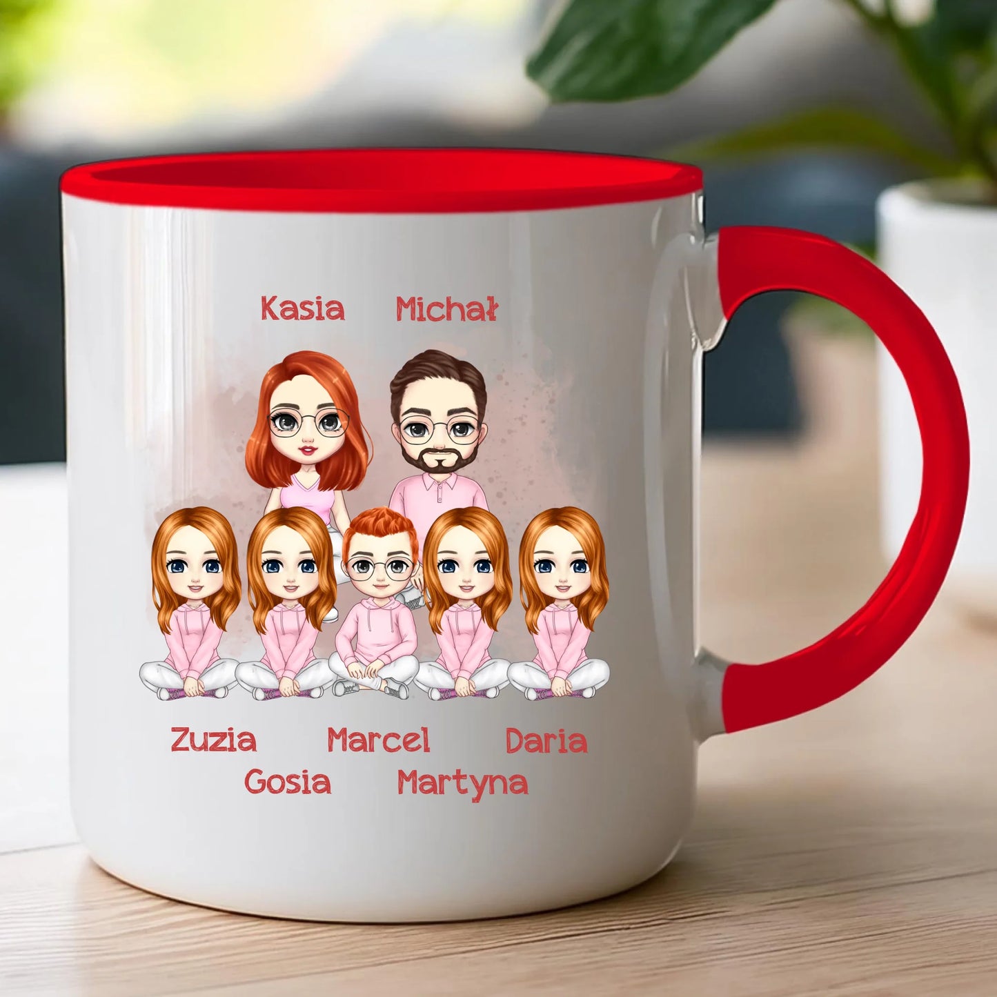 Kubek personalizowany dla rodziny #817