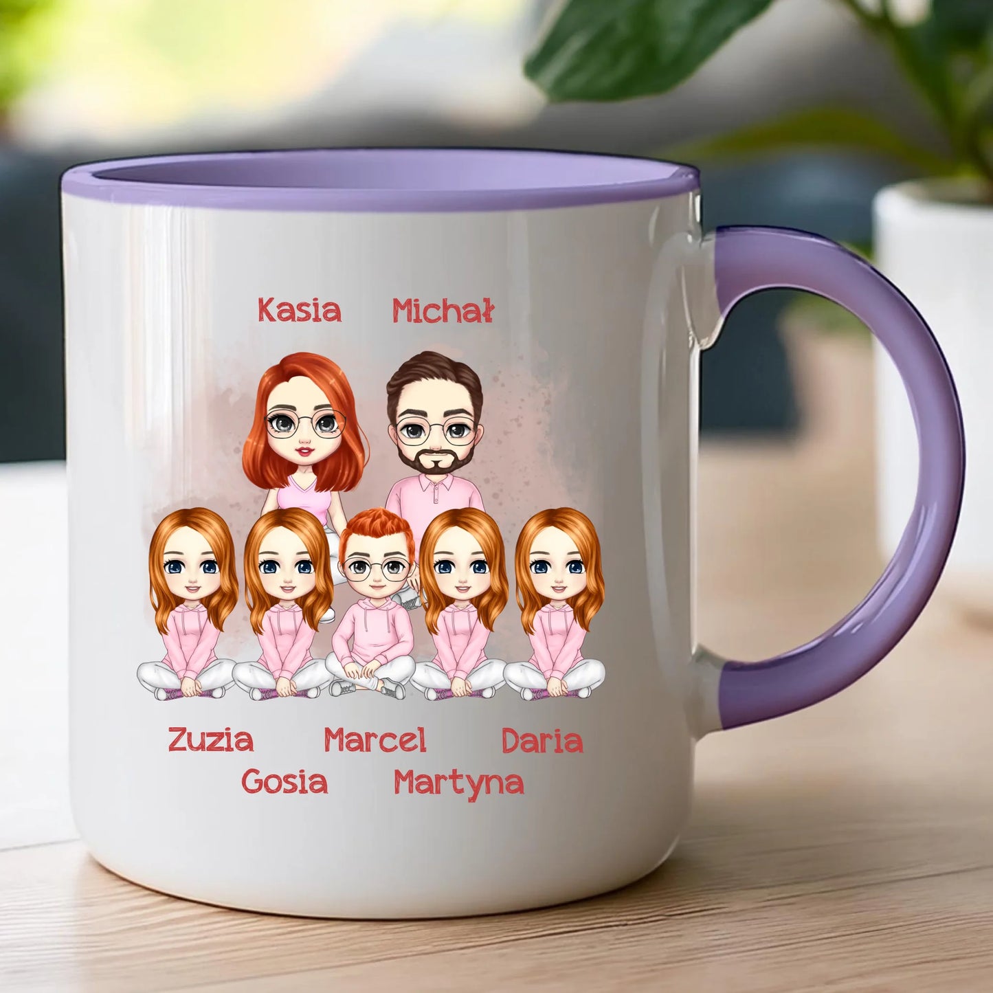 Kubek personalizowany dla rodziny #817