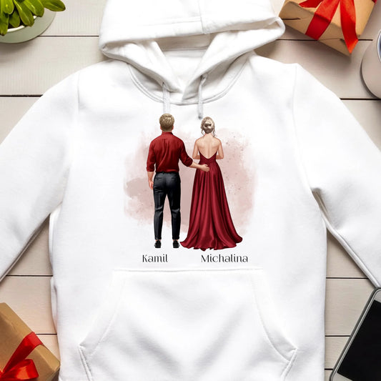 Bluza personalizowana dla par #517