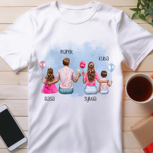 Koszulka personalizowana dla rodziny #815