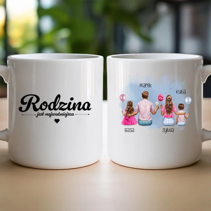 Kubek personalizowana dla rodziny #815
