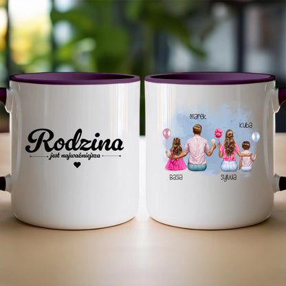 Kubek personalizowana dla rodziny #815