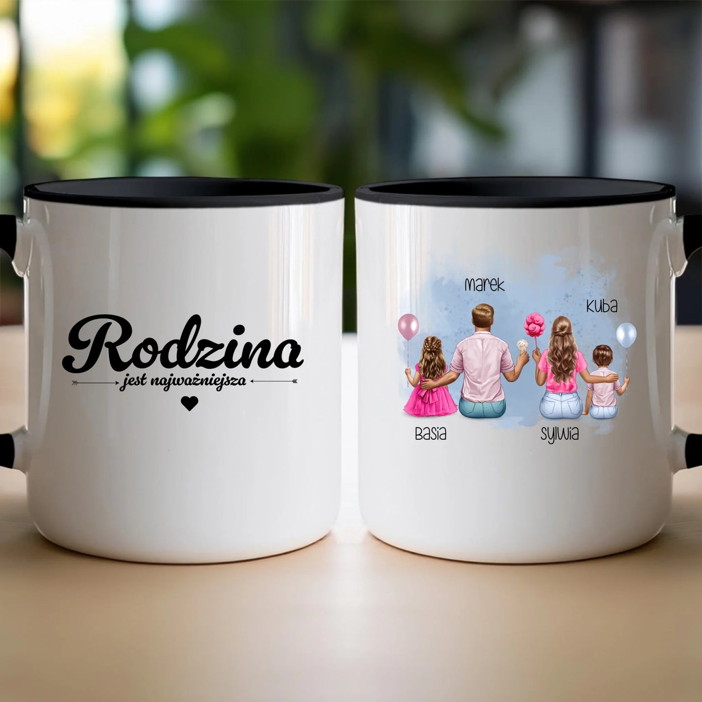 Kubek personalizowana dla rodziny #815