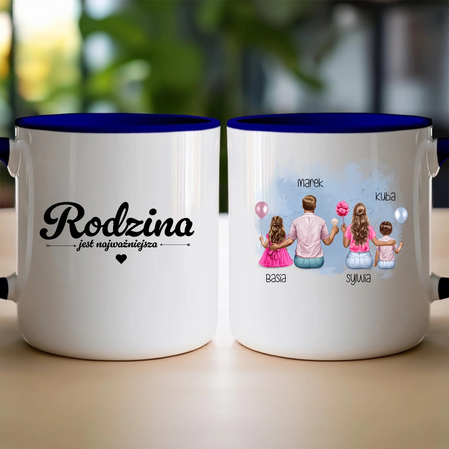Kubek personalizowana dla rodziny #815