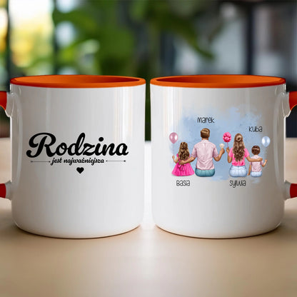 Kubek personalizowana dla rodziny #815