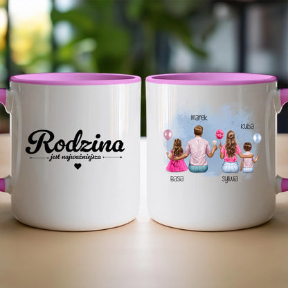 Kubek personalizowana dla rodziny #815