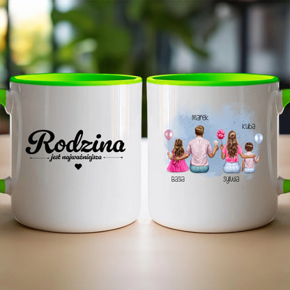 Kubek personalizowana dla rodziny #815