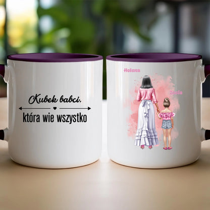 Kubek personalizowany dla babci #233