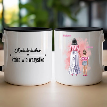 Kubek personalizowany dla babci #233