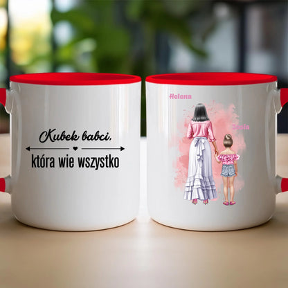 Kubek personalizowany dla babci #233