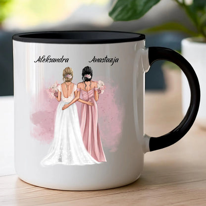 Kubek personalizowany dla przyjaciółek - ślub #141