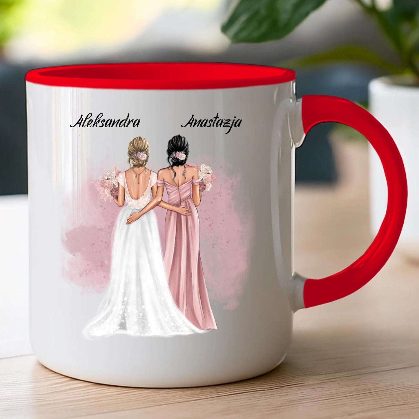 Kubek personalizowany dla przyjaciółek - ślub #141
