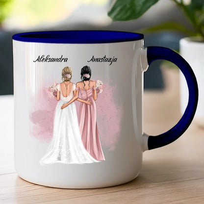Kubek personalizowany dla przyjaciółek - ślub #141