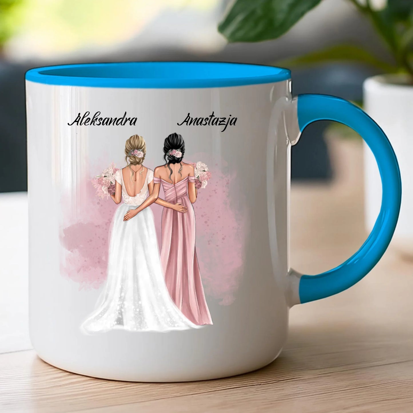 Kubek personalizowany dla przyjaciółek - ślub #141