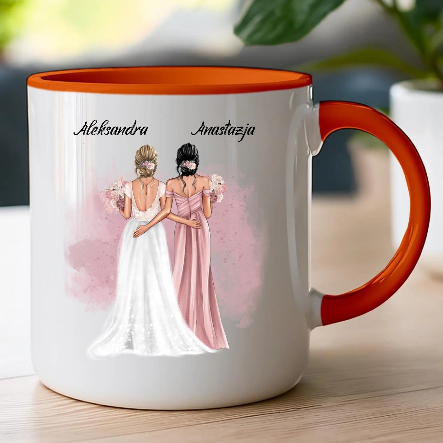 Kubek personalizowany dla przyjaciółek - ślub #141