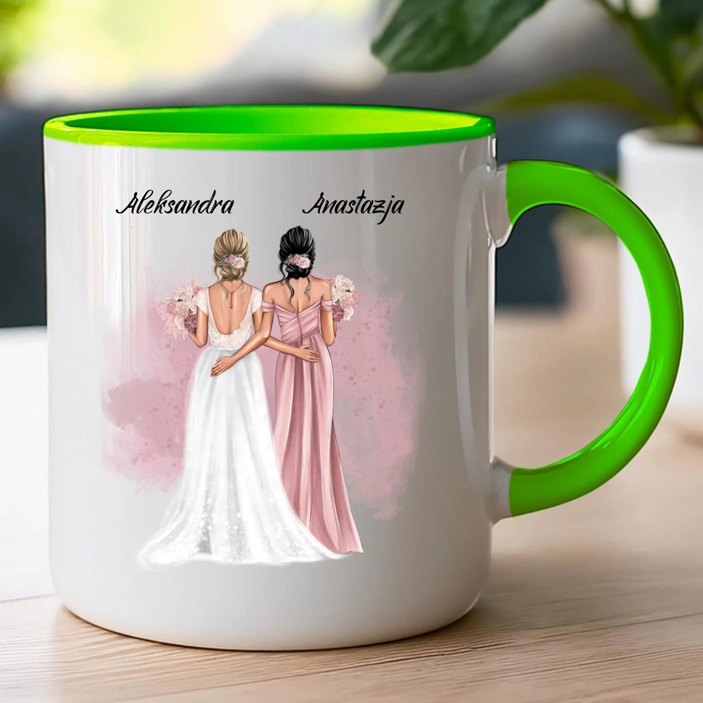 Kubek personalizowany dla przyjaciółek - ślub #141