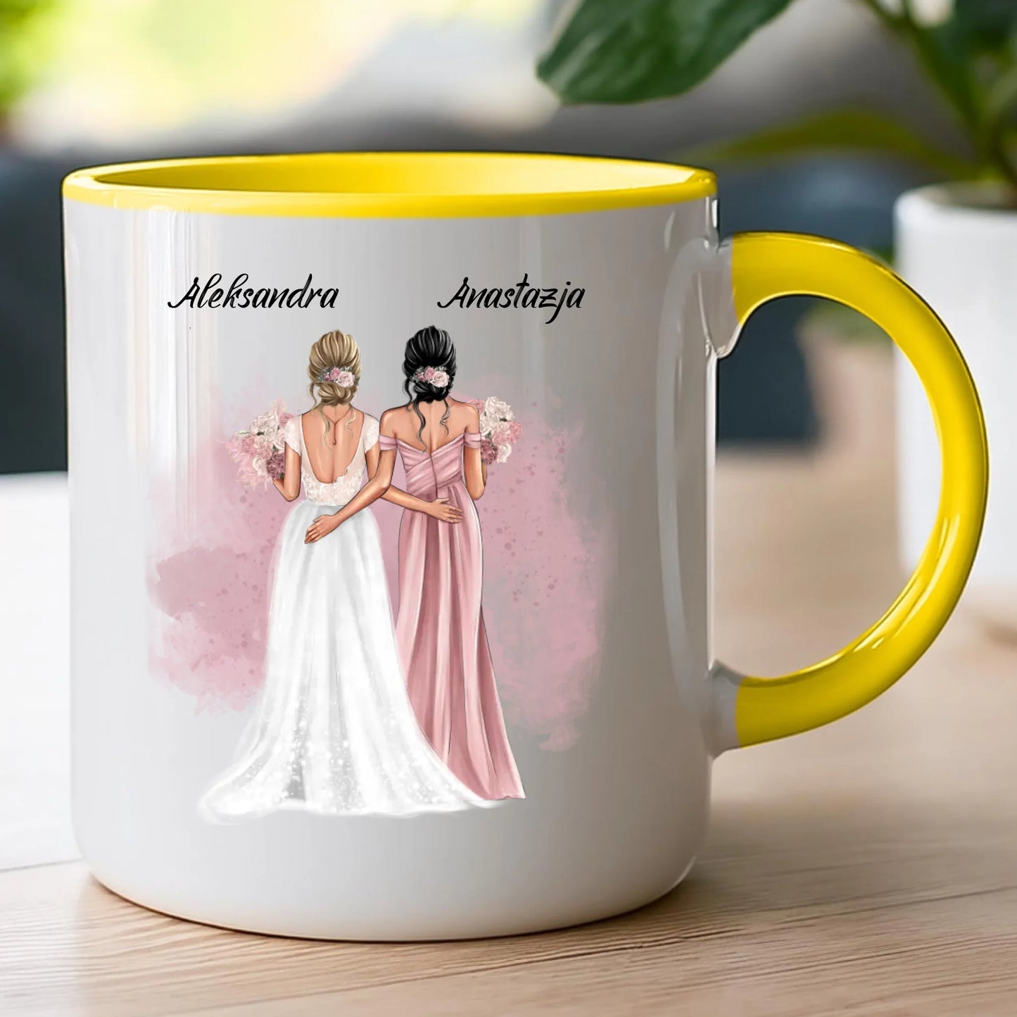 Kubek personalizowany dla przyjaciółek - ślub #141