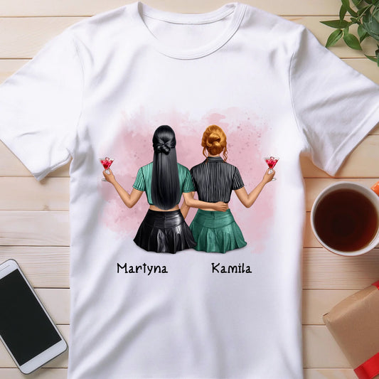 Koszulka personalizowana dla przyjaciółek #133
