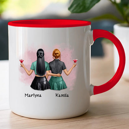 Kubek personalizowany dla przyjaciółek #133