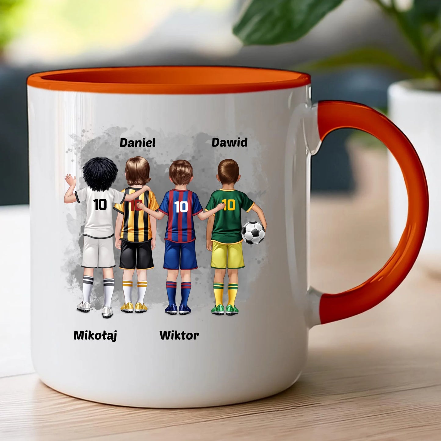 Kubek personalizowana dla chłopca - piłkarze #98