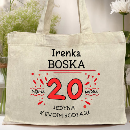Torba na urodziny personalizowana #5005